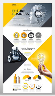 解锁创意潜能 广告科技网络公司网站模板与高清设计素材精选