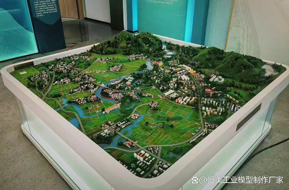 地形地貌沙盘模型制作,模型制作厂家按图精准还原地貌